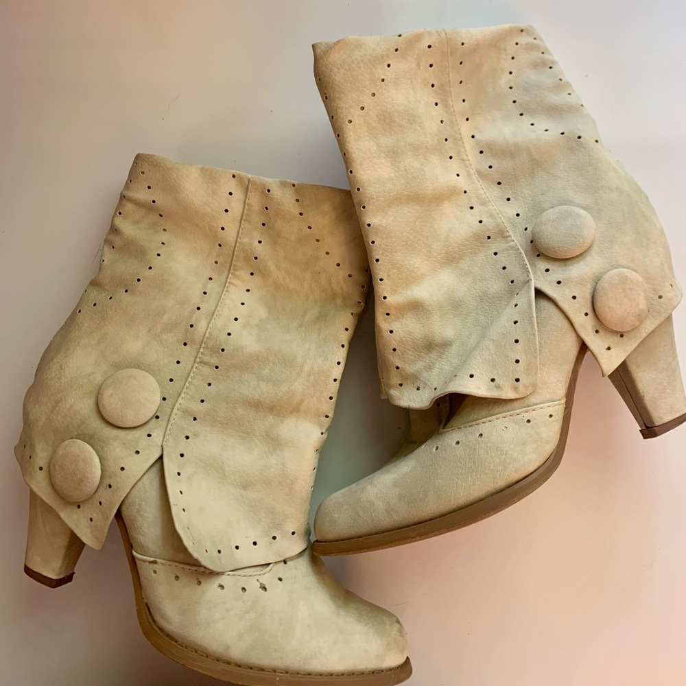 Not Rated short boots purchased from Buckle. Retail $80. Little wear. Size 8.5